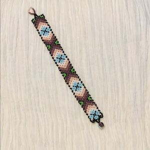 Huichol beaded bracelet
